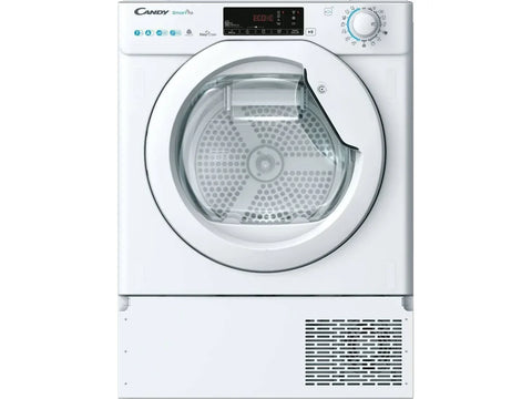 Máquina de Secar Roupa Integrável CANDY BCTDH 7A (7 kg - Bomba de Calor - Branco)